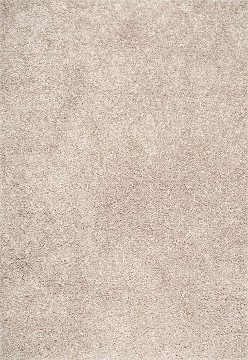 Beige Shag Area Rug 120x180 cm