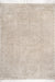 Beige Shag Area Rug 120x180 cm