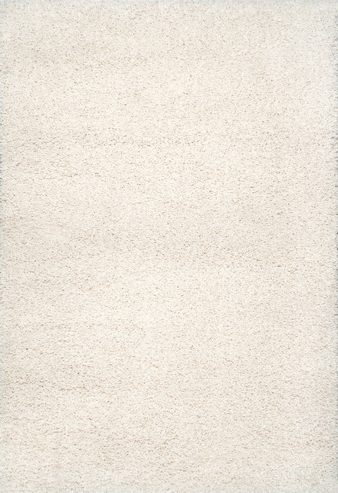 Beige Shag Area Rug For Home Decor