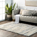 Beige Shag Geodes Area Rug 120cm x 180cm