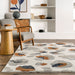 Beige Speckled Area Rug for High-Traffic Spaces