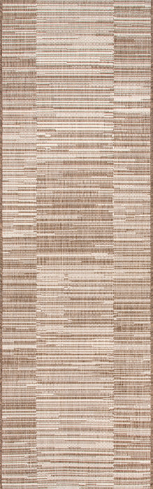 Beige Square Indoor Outdoor Area Rug 60x90 cm