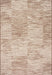 Beige Square Shingles Area Rug for Indoor and Outdoor Use