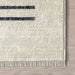 Beige Striped Area Rug 160x230 cm