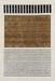 Tappeto a Righe Beige per Soggiorno 160x230 cm