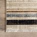 Beige Striped Area Rug for Modern Interiors