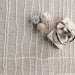 Beige Striped Flatwoven Area Rug for Home Decor