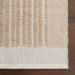 Beige Striped Indoor Outdoor Area Rug 120x180 cm