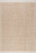 Beige Striped Indoor Outdoor Area Rug 120x180 cm