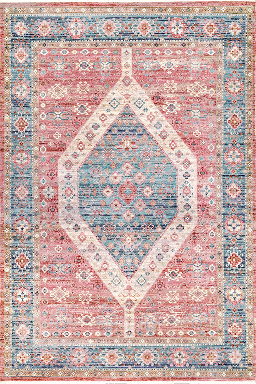 Beige Tear Pendant Medallion Area Rug 120x180 cm