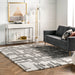 Beige Textured Crosshatch Area Rug 140x200 cm