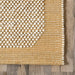 Beige Textured Farmhouse Area Rug 120x180 cm