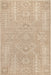 Beige Textured Symbolic Area Rug For Home Decor