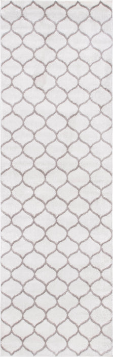 Beige Trellis Area Rug 100% Polypropylene 150x230 cm