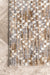 Beige Trellis Area Rug 120x180 cm