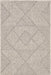 Beige Trellis Area Rug for Indoor and Outdoor Use