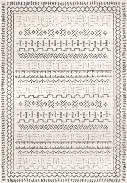 Beige Tribal Area Rug For Living Room And Bedroom