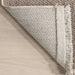 Beige Twisted Yarn Area Rug 80x150 Centimeters