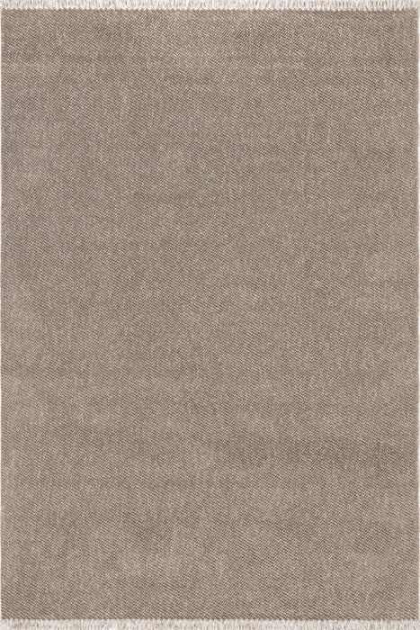 Beige Twisted Yarn Area Rug 80x150 Centimeters