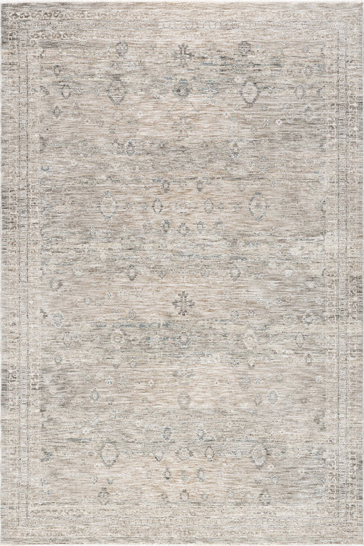 Beige Vintage Medallion Area Rug 150x210 cm