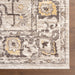 Beige Vintage Medallion Area Rug 160x230 cm