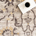 Beige Vintage Medallion Area Rug 160x230 cm