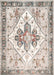 Beige Washable Area Rug 150x240 cm for Home Decor