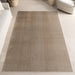 Beige Washable Nori Solid Textured Area Rug 132x183 cm