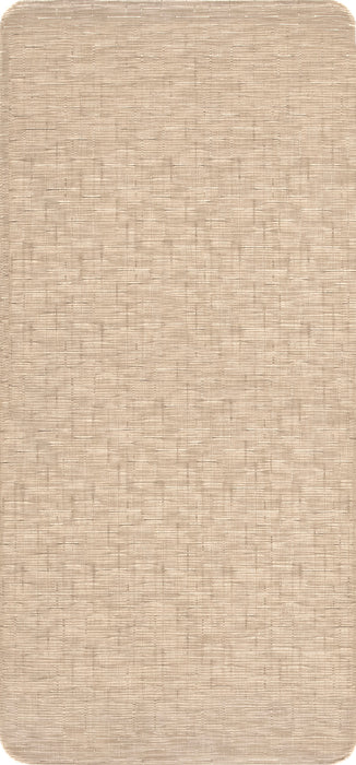 Beige Woven Anti-Fatigue Mat for Kitchen and Home Office