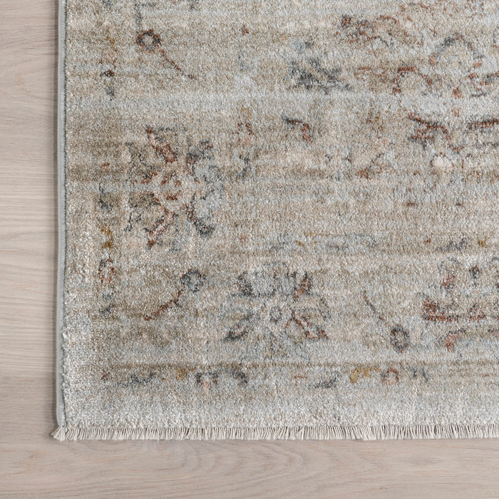 Beige Yvonne Medallion Area Rug 160x230 cm