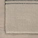 Bergamot Striped Cotton Area Rug 150 cm Beige