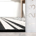 Bergamot Striped Cotton Area Rug 150x240 cm