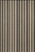 Bergamot Striped Cotton Rug 152 Cm Beige Indoor Outdoor