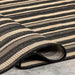 Bergamot Striped Cotton Rug 152x244 cm for Indoor Outdoor Use