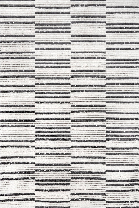 Betty Striped Area Rug - Beige 120cm x 180cm