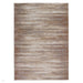 Bevel Modern Distressed Plain Linear Cream/Brown/Grey/Beige/Multicolour Rug