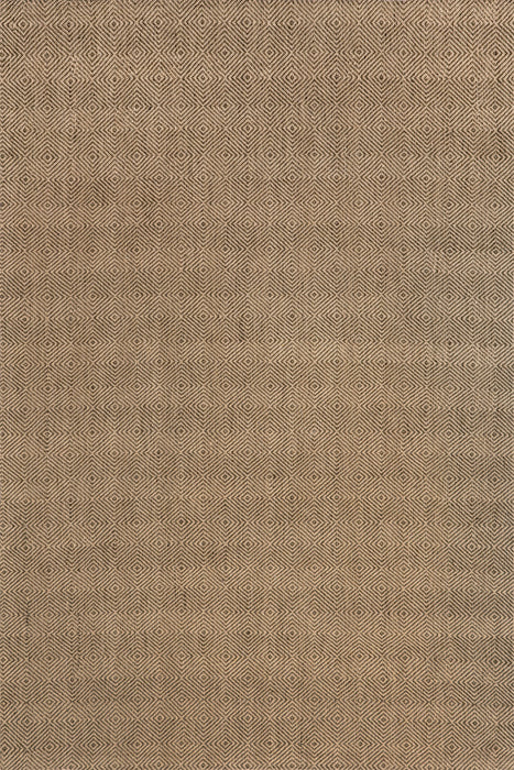 Beverlee Natural Jute Checkered Area Rug 150x90 cm