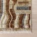 Bheri Abstract Area Rug 120x180 cm Rust