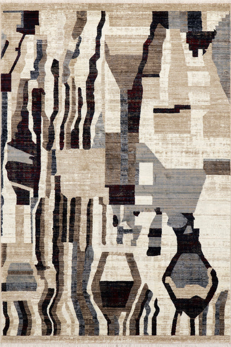 Bheri Multicolor Abstract Area Rug 152x244 cm