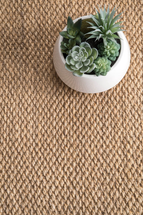 Black Oak Sisal Area Rug for Home Décor