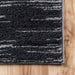 Black Ombre Area Rug 120x180 cm