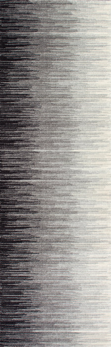 Black Ombre Area Rug 120x180 cm