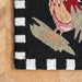 Black Rooster Area Rug for Home Decor