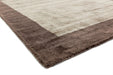 Blade Border Chocolate Mocha Rug