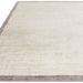 Blade Border Putty / Silver Rug