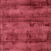 Blade Modern Plain Distressed Shimmer Hand-Woven Textured Silky Viscose Flatweave Berry Runner