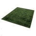 Blade Modern Plain Distressed Shimmer Hand-Woven Textured Silky Viscose Flatweave Green Rug