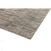 Blade Modern Plain Distressed Shimmer Hand-Woven Textured Silky Viscose Flatweave Moleskin Rug