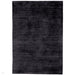 Blade Modern Plain Distressed Shimmer Hand-Woven Textured Silky Viscose Flatweave Navy Rug