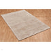 Blade Modern Plain Distressed Shimmer Hand-Woven Textured Silky Viscose Flatweave Putty Rug